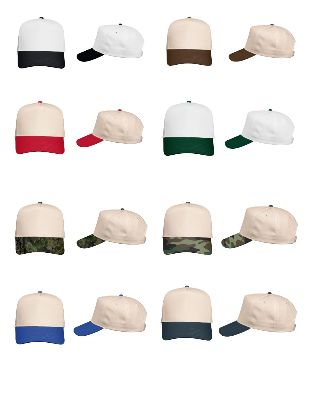 Plastic Patches on K Frame Hats