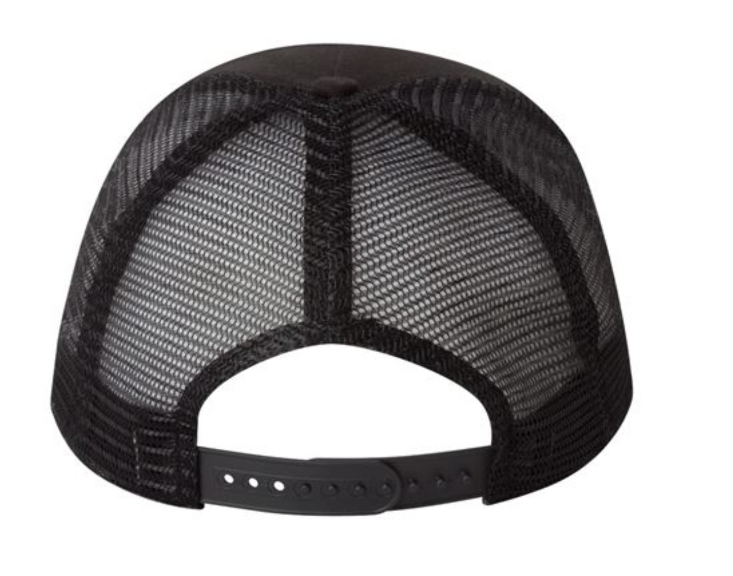 BLACK TRUCKER HAT