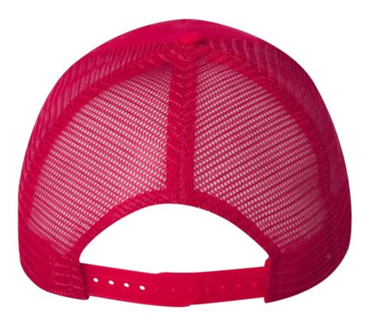 RED TRUCKER HAT