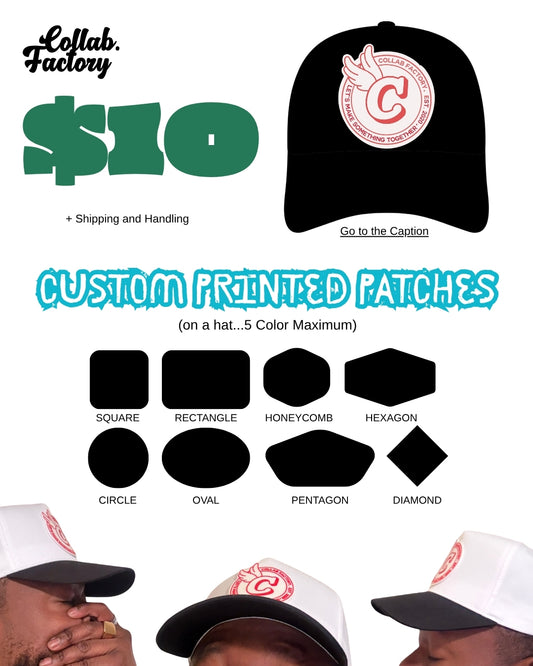 Plastic Patches on K Frame Hats