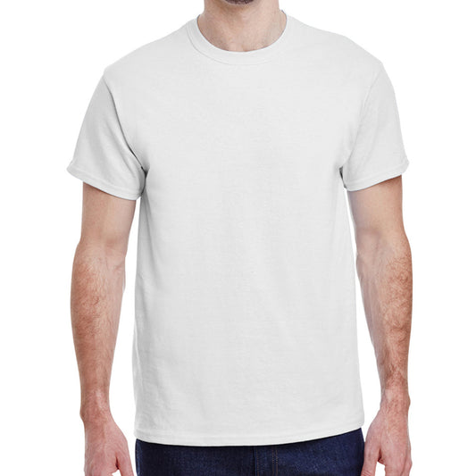 WHITE 5 OZ TEE